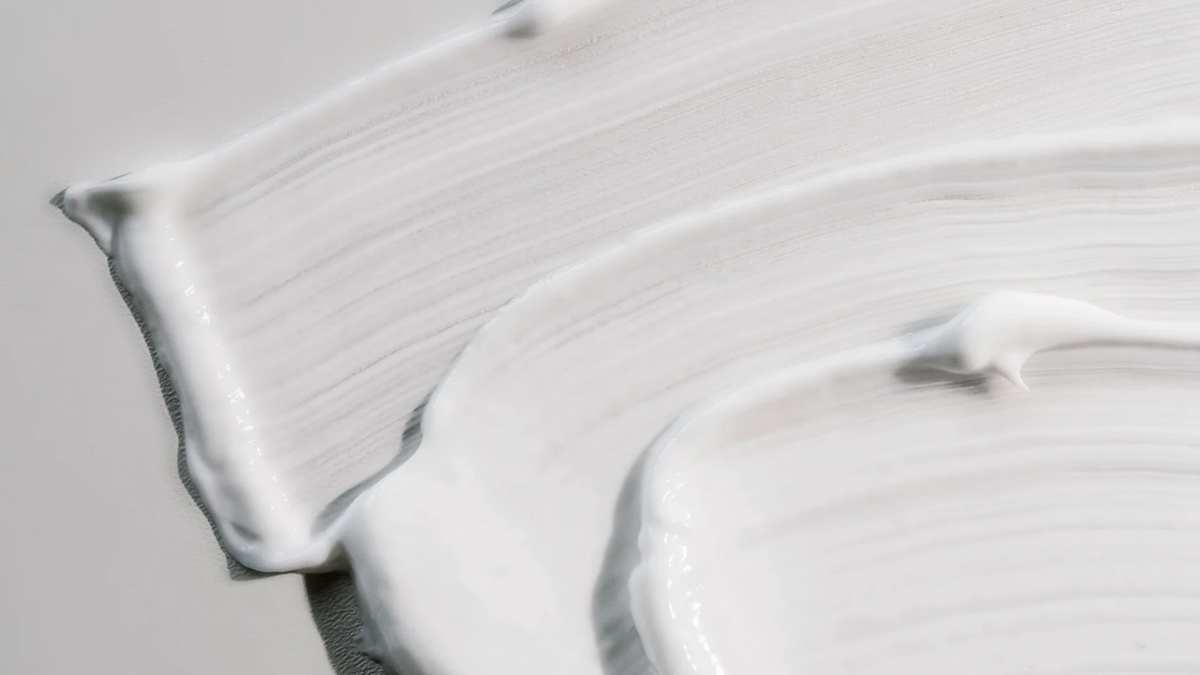 Weiße Creme Textur