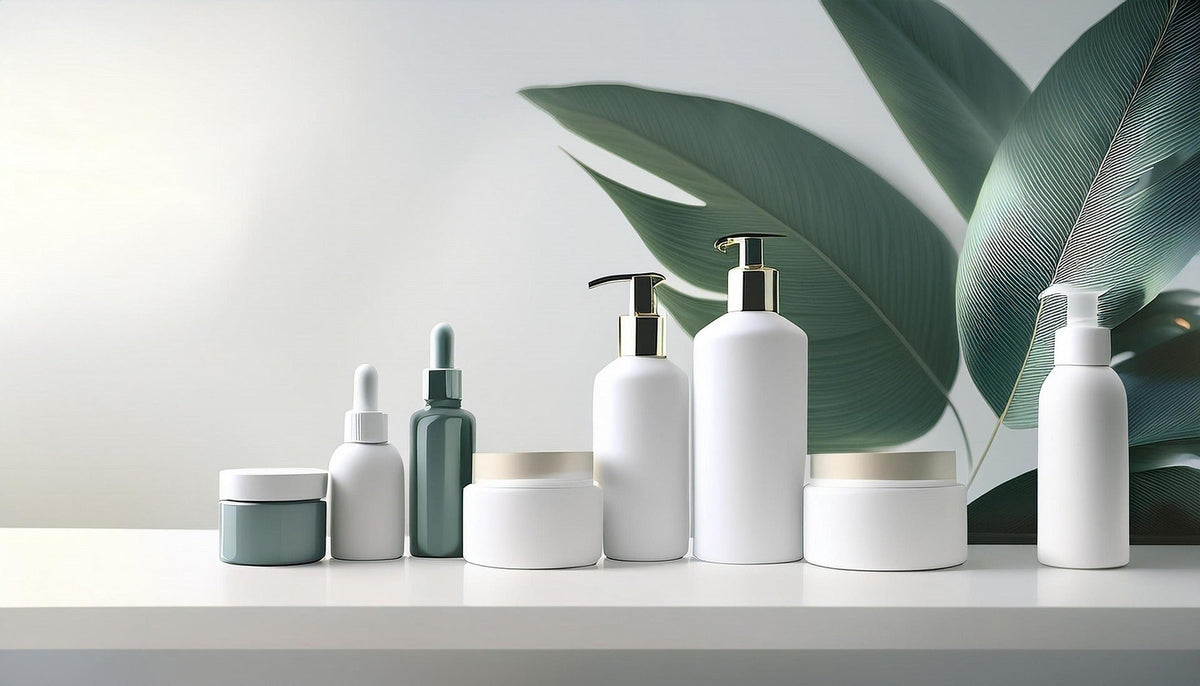 Skincare-Produkte in der richtigen Reihenfolge aufgetragen