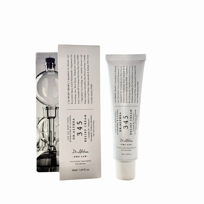 Dr. Althea 345 Relief Cream Gesichtscreme 50ml Produkt und Verpackung