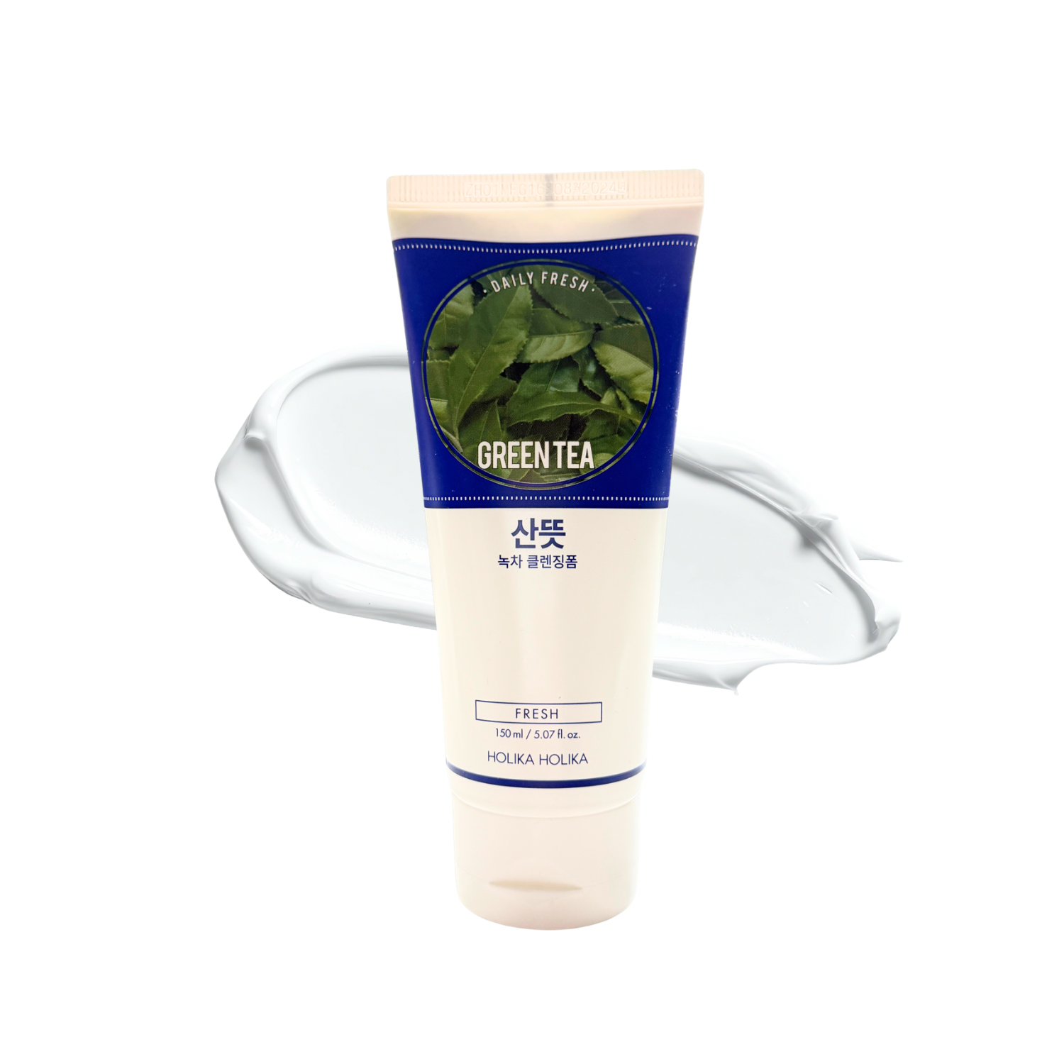 HOLIKA HOLIKA Daily Fresh Green Tea Cleansing Foam Textur