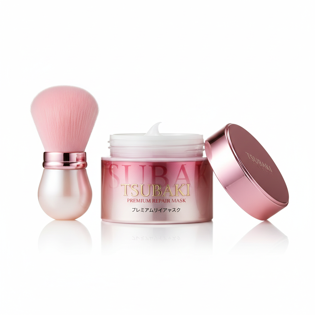 Shiseido - Tsubaki Premium Repair Hair Mask Pink Camellia