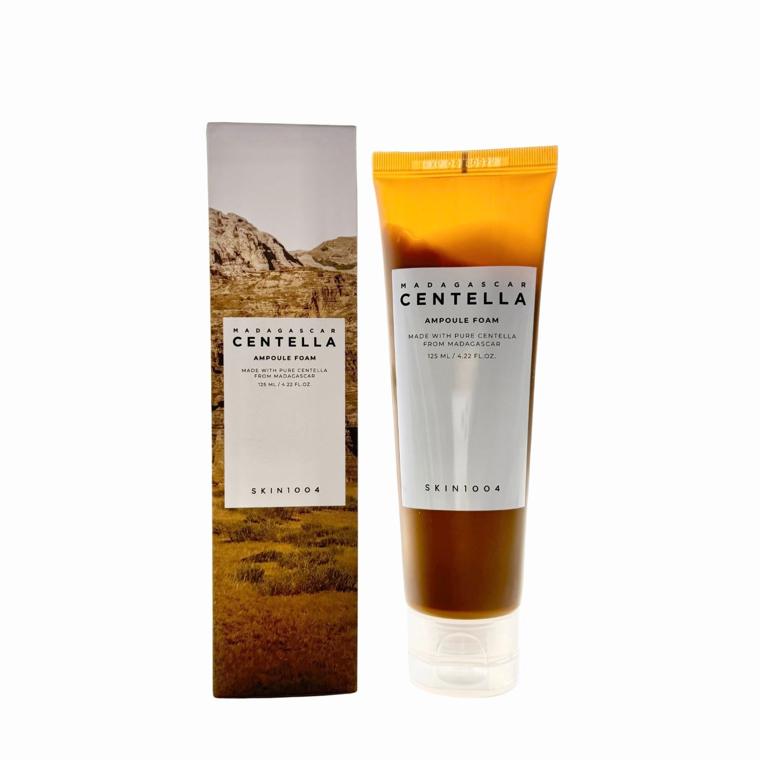 SKIN1004 Madagascar Centella Ampoule Foam 125ml Produkt und Verpackung