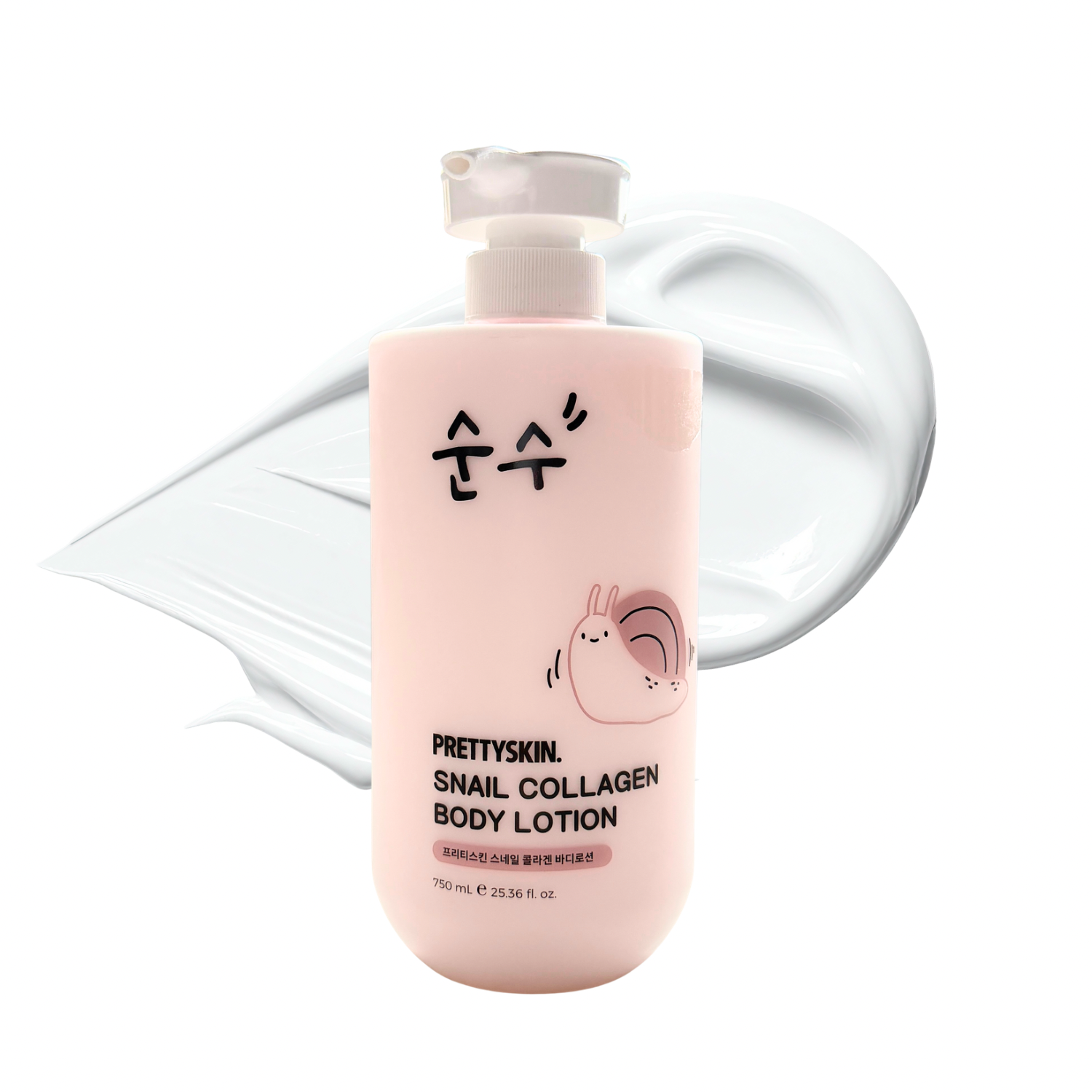 PRETTYSKIN Snail Collagen Body Lotion Textur