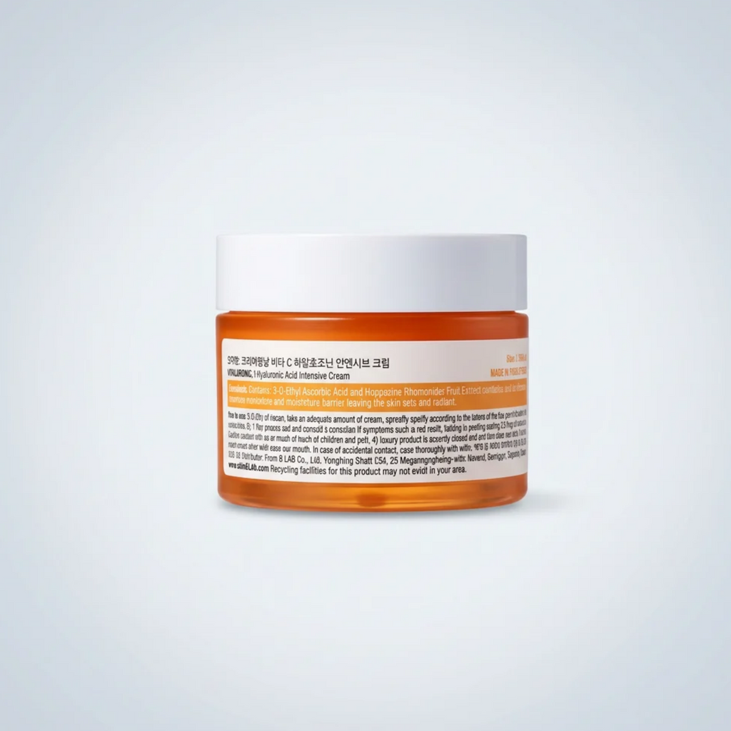 Dear Boo Vitamin C Cream 50 ml, Rückseite