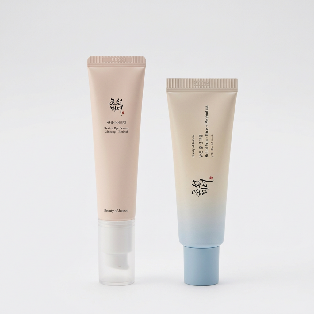 Beauty of Joseon Glow Skin Duo Set mit Relief Sun SPF50+ und Revive Eye Serum